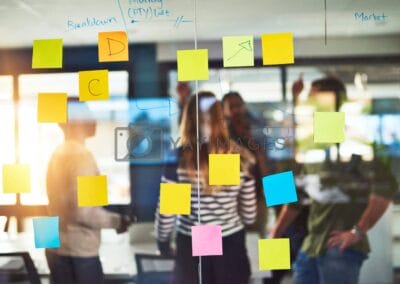 Selectie beste ideeën brainstorm met COCD-BOX